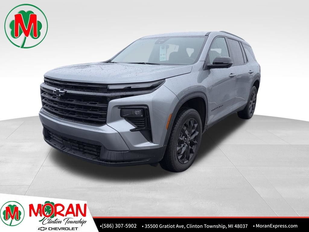 Sterling Gray Metallic 2025 Chevrolet Traverse LT FWD SUV / Crossover Front-Wheel Drive 8-Speed Automatic