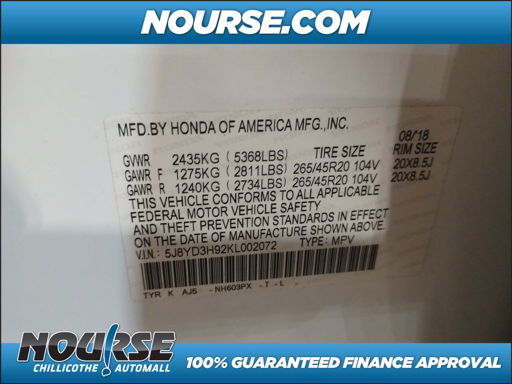 2019 Acura MDX 3.5L Advance Pkg w/Entertainme photo
