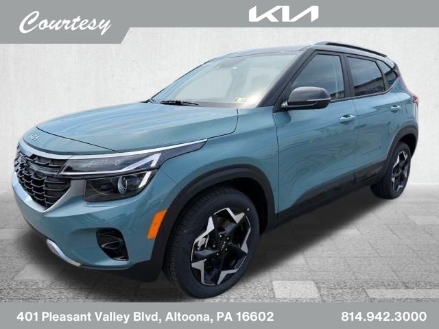 Pluton Blue/Black Roof 2026 Kia Seltos SUV / Crossover All-Wheel Drive Continuously Variable Transmission
