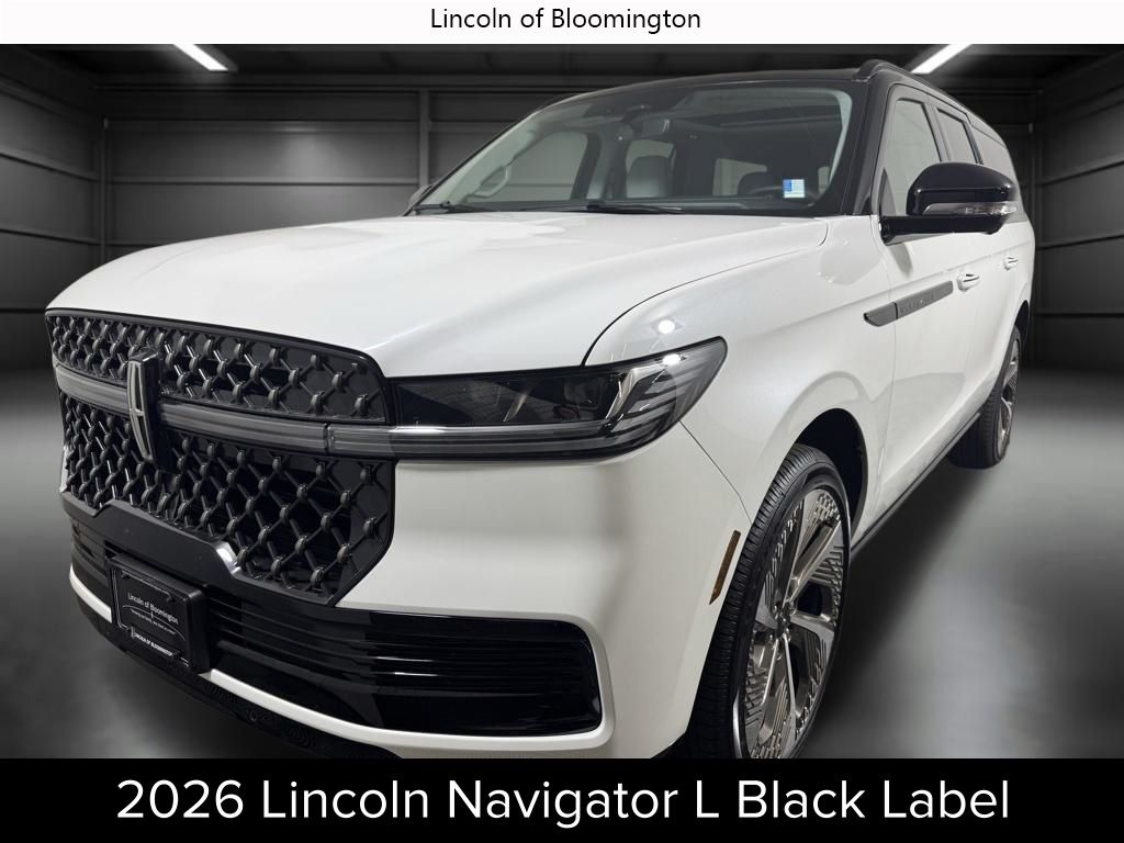 White 2026 Lincoln Navigator L Black Label 4WD SUV / Crossover Four-Wheel Drive Automatic