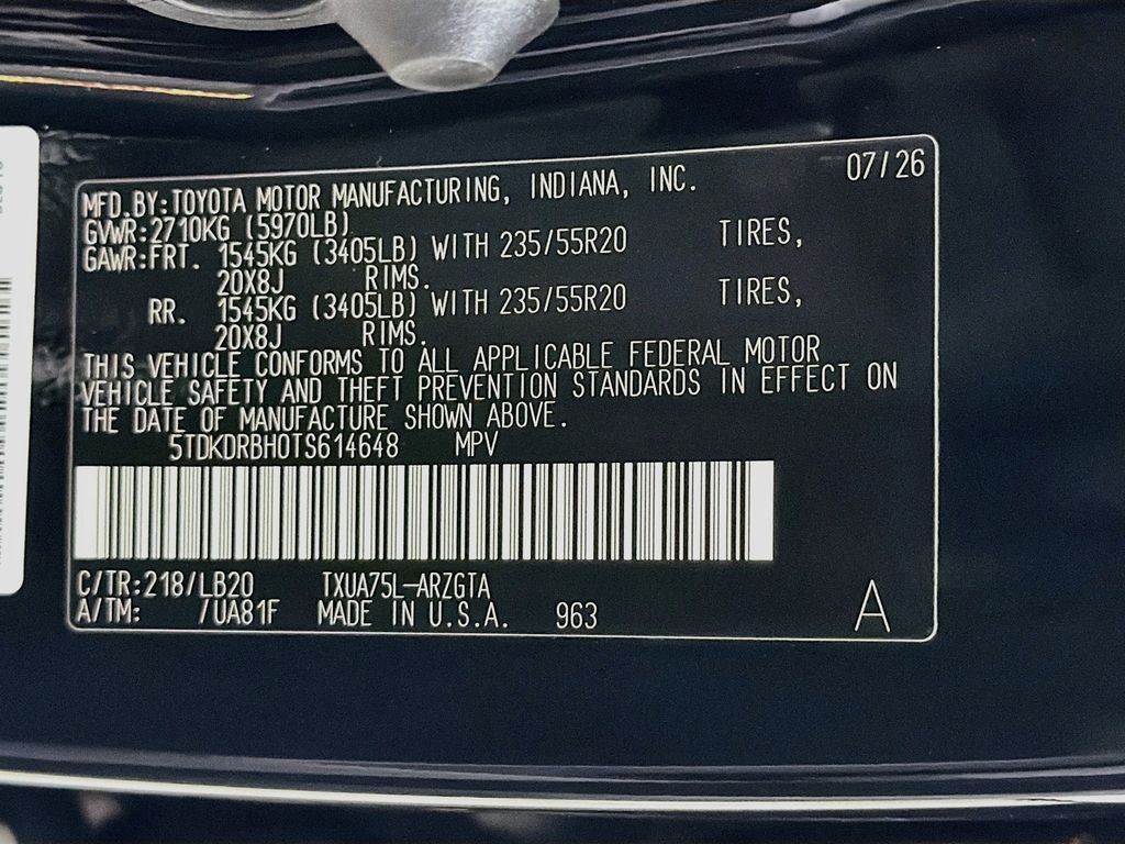 New 2026 Toyota Highlander SUV