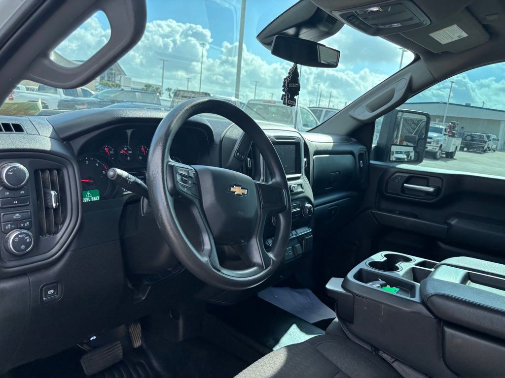 2024 Chevrolet Silverado 2500HD Work Truck White at Toyota of Victoria