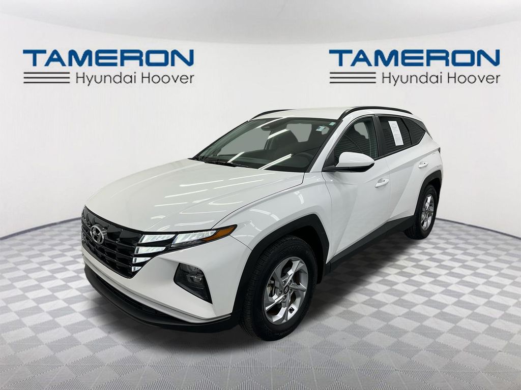 White Pearl 2024 Hyundai Tucson SEL FWD SUV / Crossover Front-Wheel Drive 8-Speed Automatic