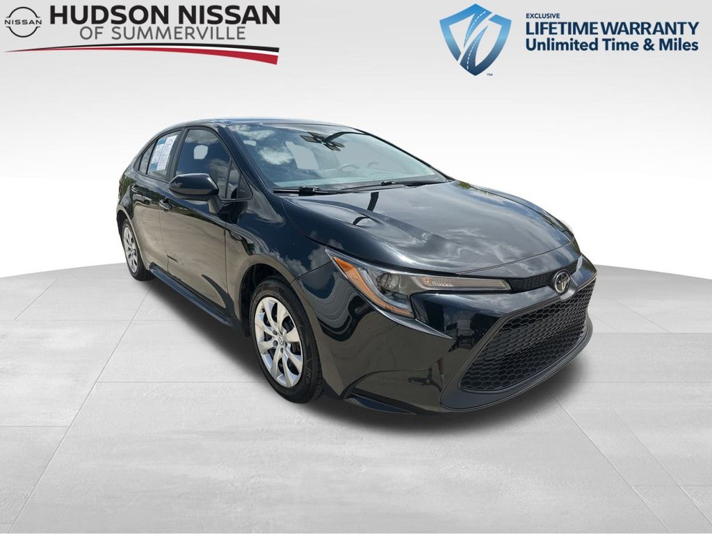 2022 Black Sand Pearl Toyota Corolla LE Sedan
