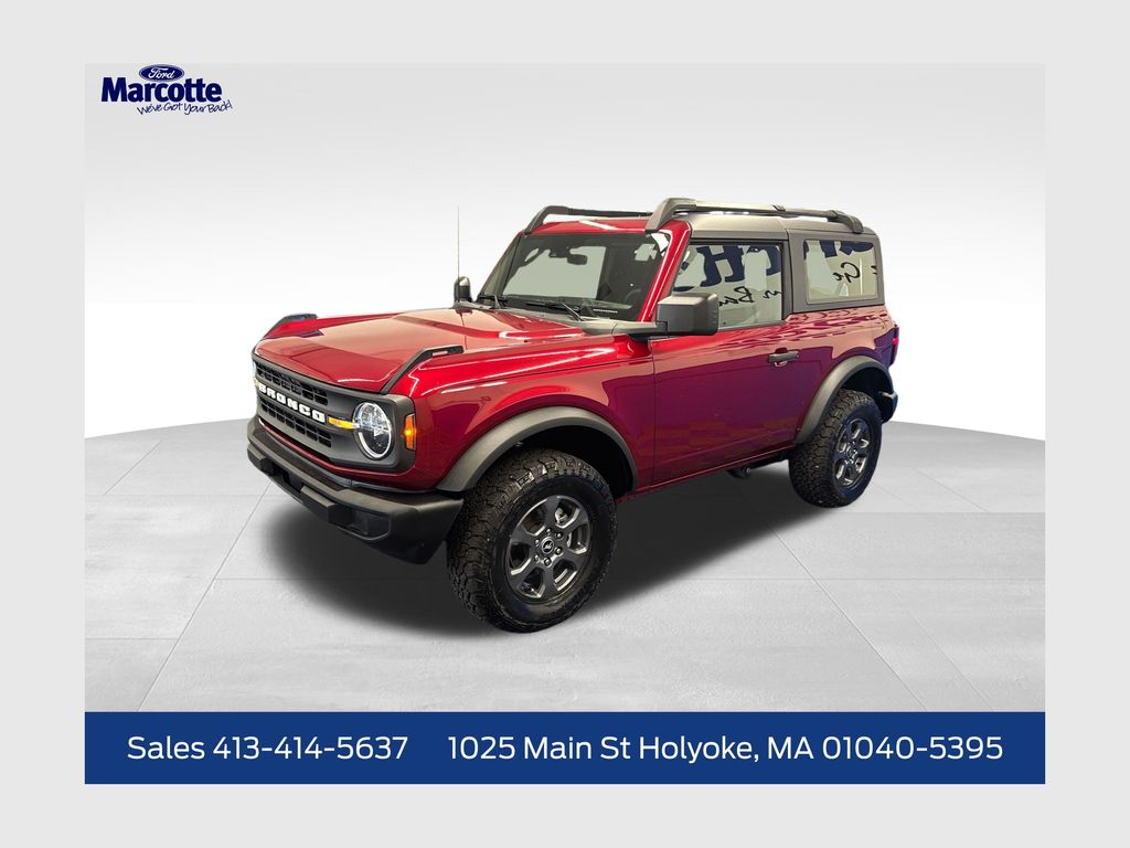 Ruby Red Metallic 2026 Ford Bronco 2-Door 4WD SUV / Crossover Four-Wheel Drive 7-Speed Manual