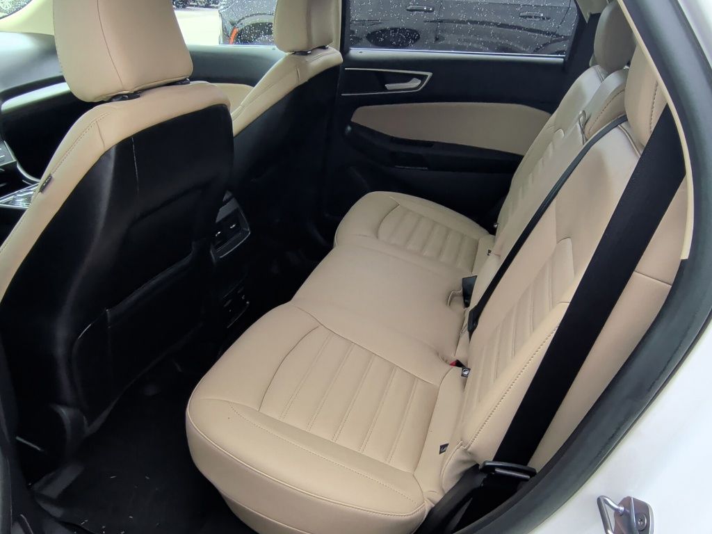 2020 Ford Edge SEL White at DeMontrond Ford