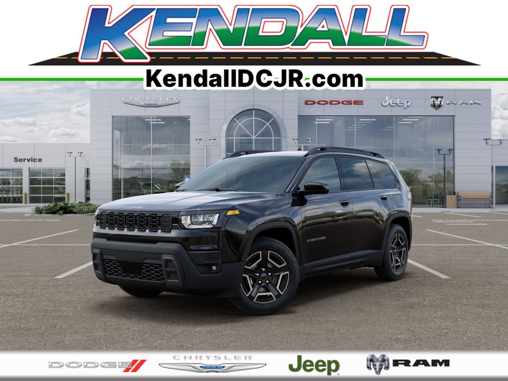 diamond black crystal pearlcoat 2026 Jeep Cherokee Laredo 4WD SUV / Crossover Four-Wheel Drive Continuously Variable Transmission