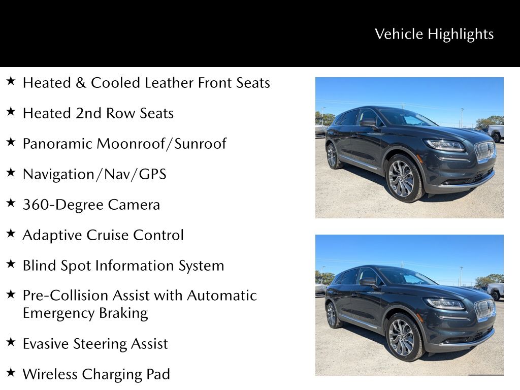 2022 Lincoln Nautilus Reserve