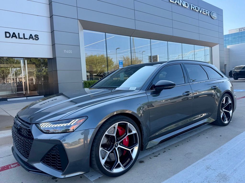 Daytona Gray Pearl Effect 2025 Audi RS 6 Avant Wagon All-Wheel Drive 8-Speed Automatic