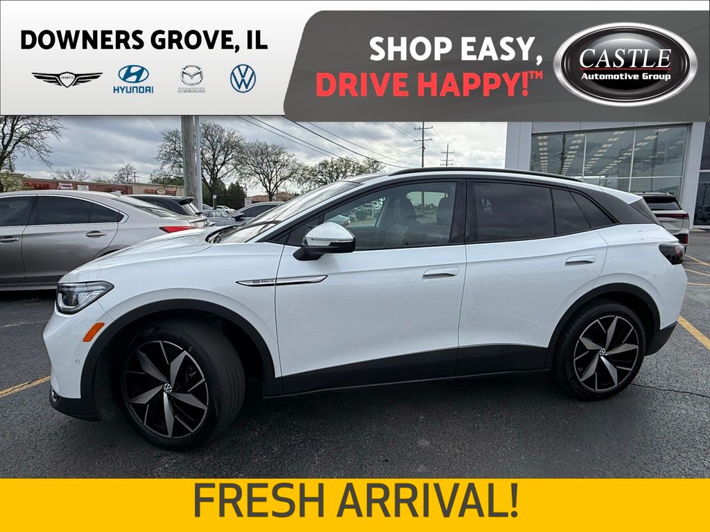 Opal White 2023 Volkswagen ID.4 Pro S AWD SUV / Crossover All-Wheel Drive Automatic