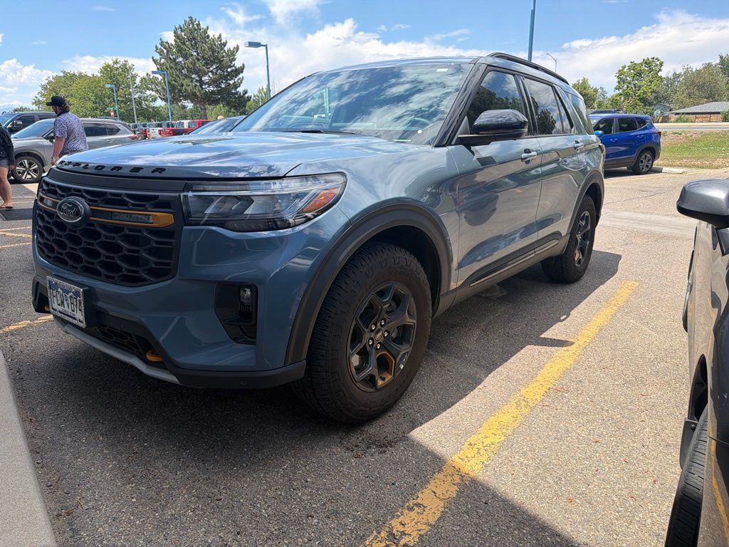 Blue Metallic 2026 Ford Explorer SUV / Crossover All-Wheel Drive Automatic