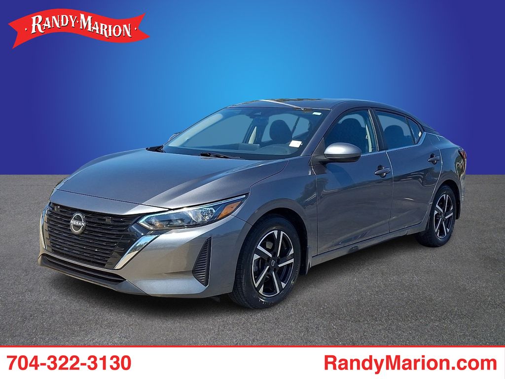 Gray (Gun Metallic) 2024 Nissan Sentra Sedan Front-Wheel Drive Continuously Variable Transmission