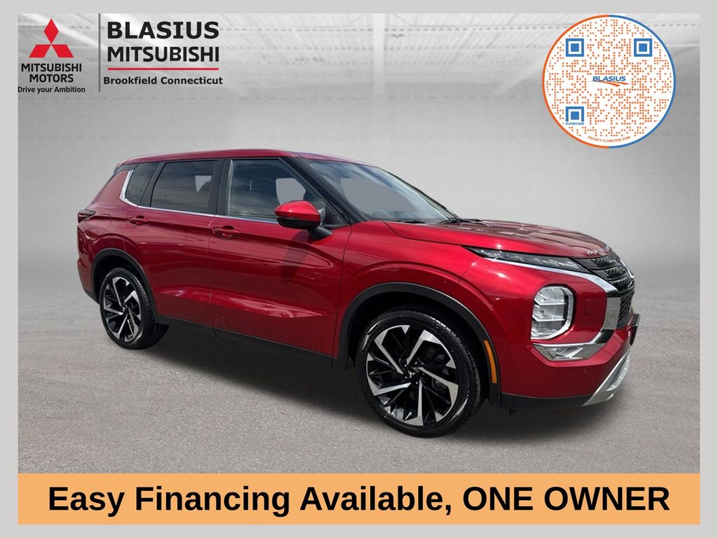 Red Diamond 2024 Mitsubishi Outlander SUV / Crossover All-Wheel Drive Continuously Variable Transmission