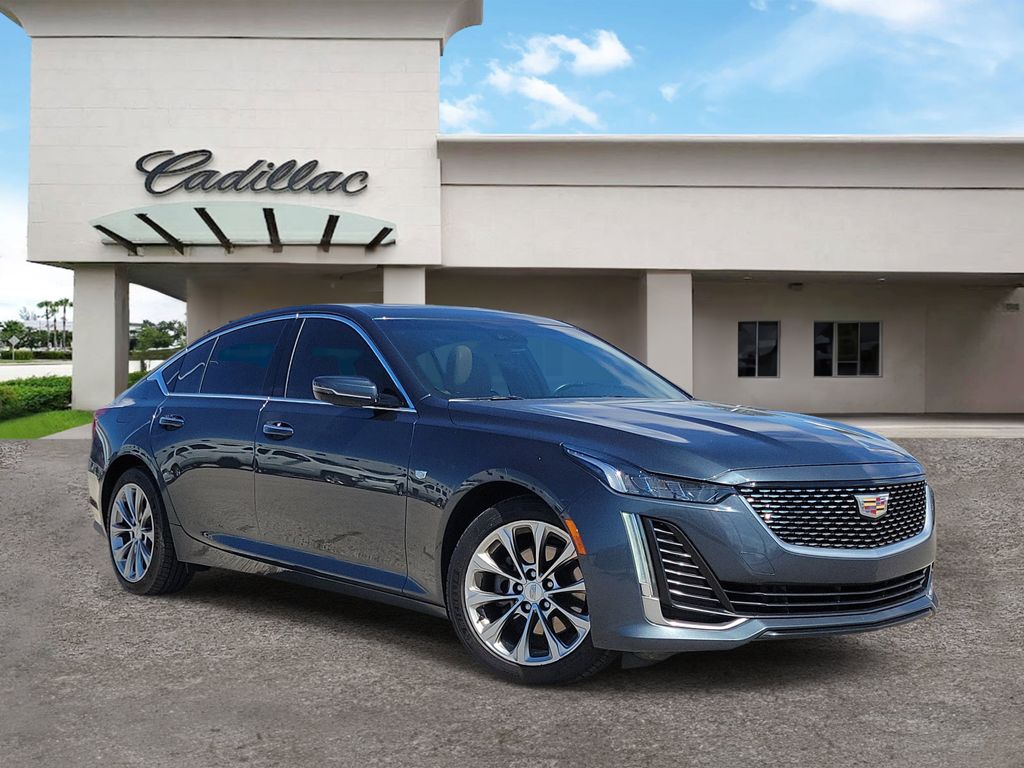 Shadow Metallic 2021 Cadillac CT5 Premium Luxury Sedan AWD Sedan All-Wheel Drive Automatic