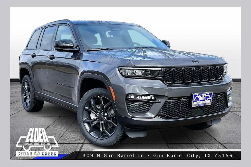 Gray Metallic 2025 Jeep Grand Cherokee SUV / Crossover Four-Wheel Drive 8-Speed Automatic