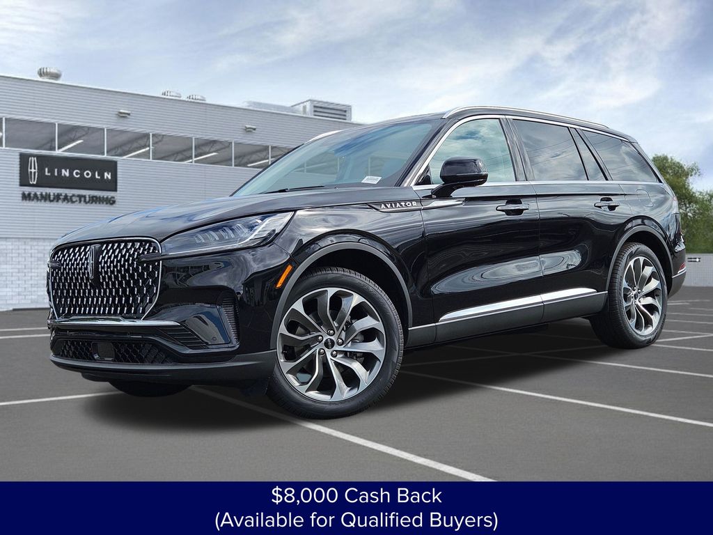 Black Metallic 2026 Lincoln Aviator SUV / Crossover All-Wheel Drive Automatic