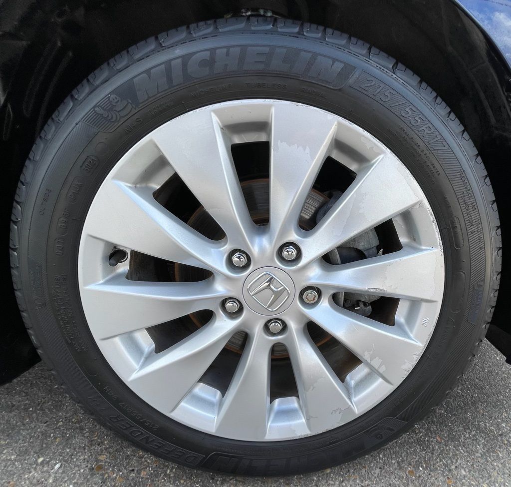 2013 Honda Accord EX-L Blue at Don McGill Toyota