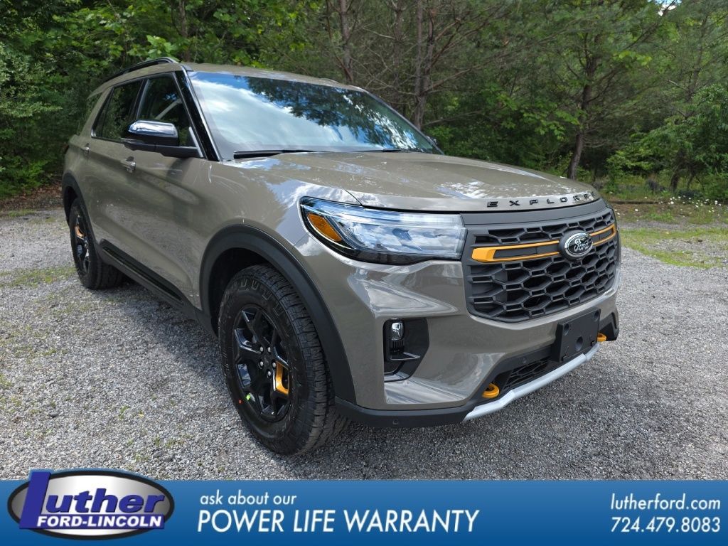 Gray 2026 Ford Explorer SUV / Crossover All-Wheel Drive Automatic