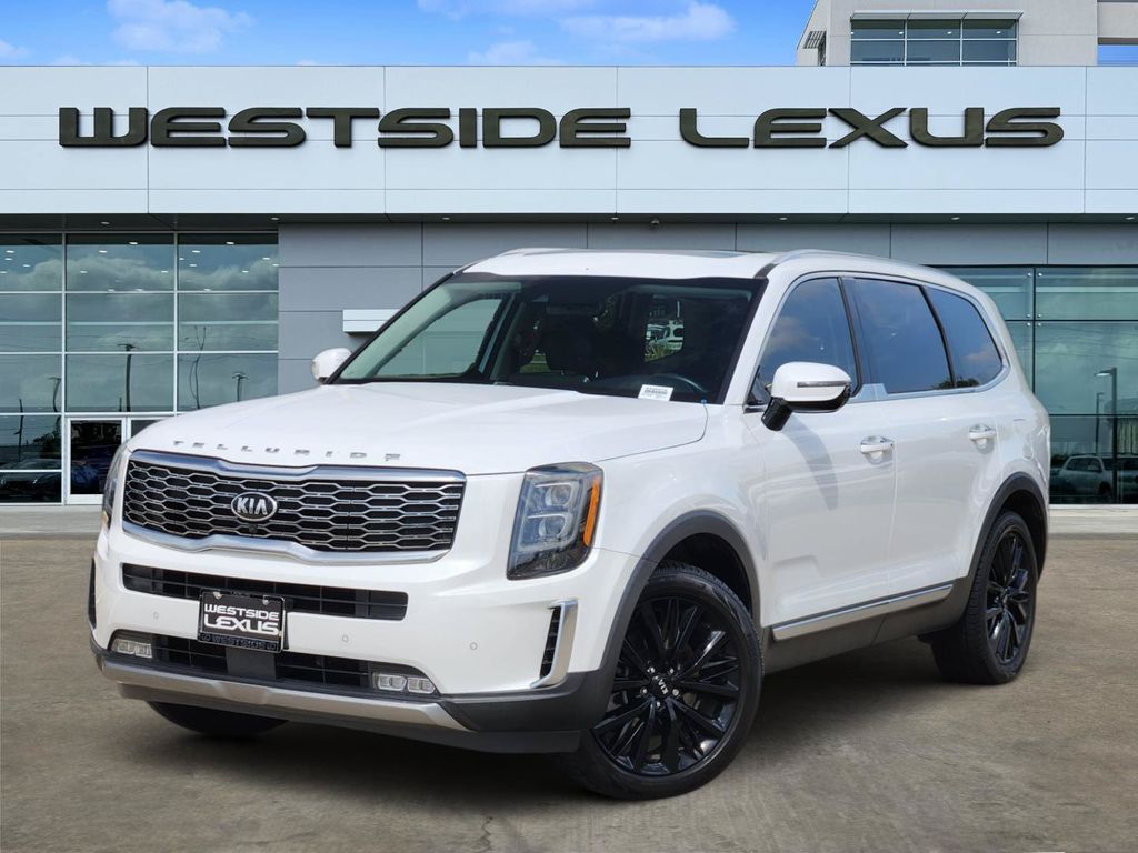 Snow White Pearl 2020 Kia Telluride SUV / Crossover Front-Wheel Drive 8-Speed Automatic