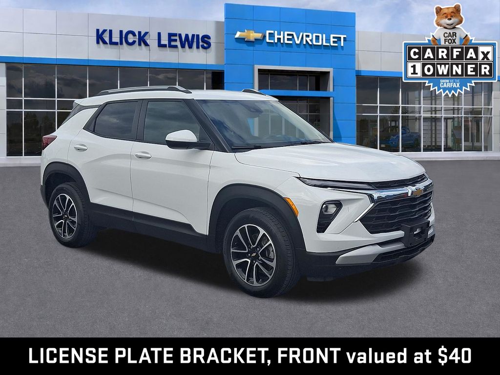 2025 Chevrolet TrailBlazer LT White at Klick Lewis Buick Chevrolet
