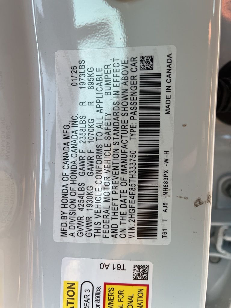 Thumbnail: 2026 Honda Civic - 5