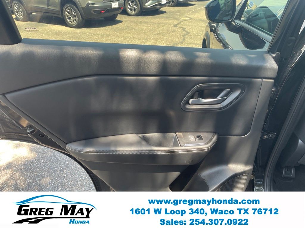 2025 Nissan Rogue SV Black at Greg May Honda