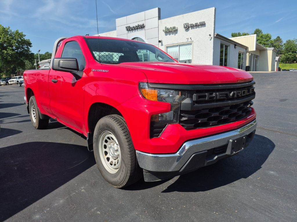 Red Hot 2023 Chevrolet Silverado 1500 Pickup Truck 4X2 Automatic