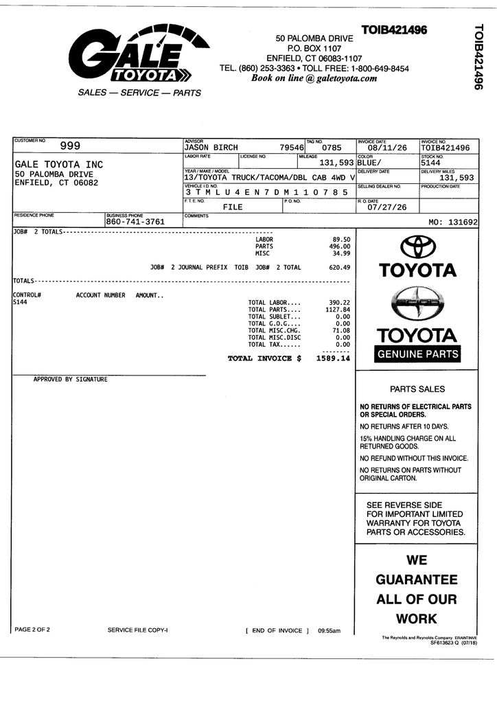 Used 2013 Toyota Tacoma Truck