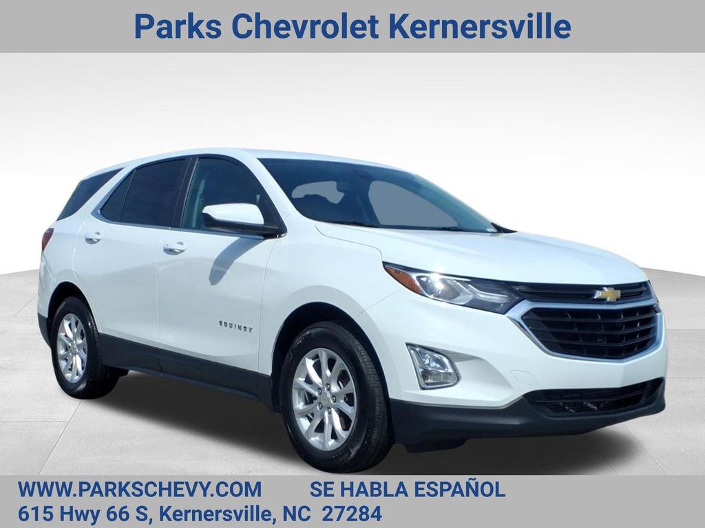 Summit White 2021 Chevrolet Equinox SUV / Crossover Front-Wheel Drive 6-Speed Automatic Overdrive