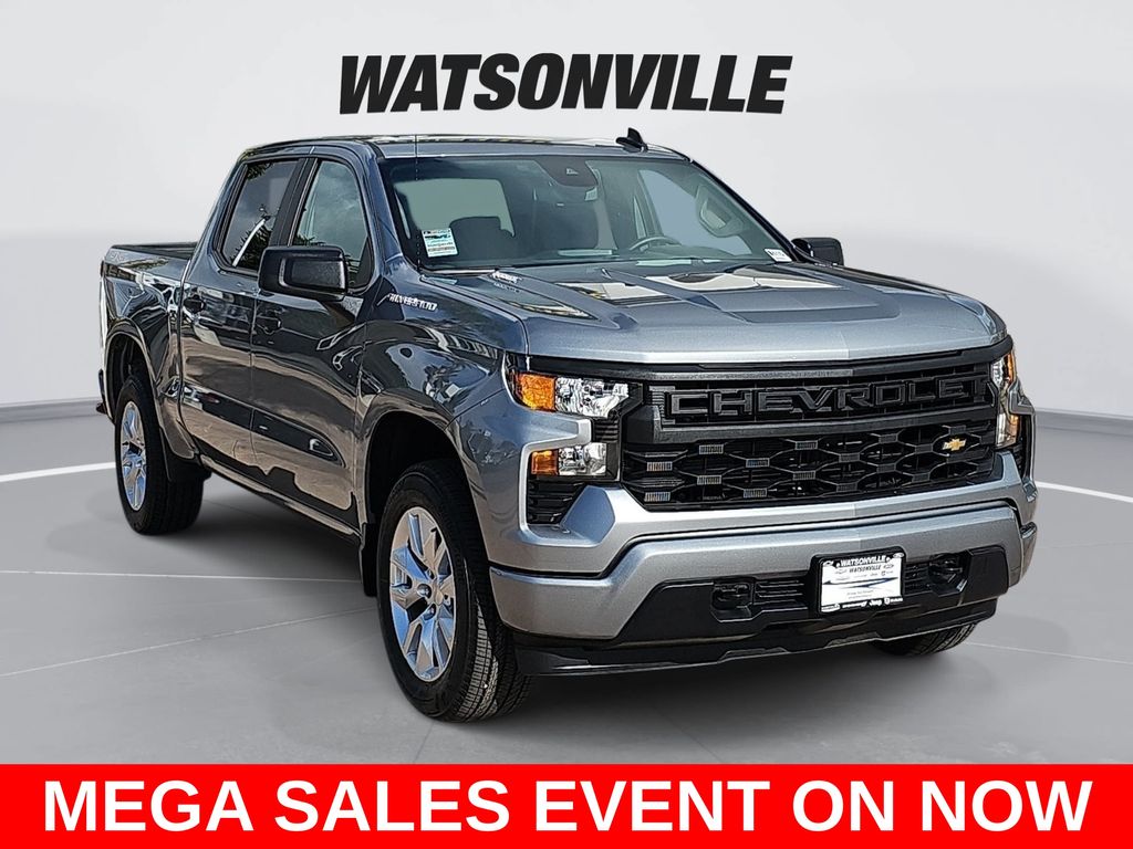 Sterling Gray Metallic 2026 Chevrolet Silverado 1500 Pickup Truck Four-Wheel Drive 8-Speed Automatic