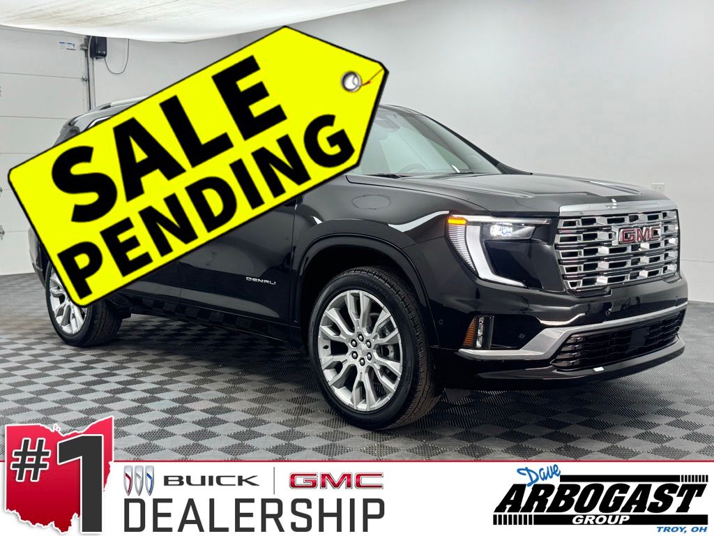 Black (Ebony Twilight Metallic) 2024 GMC Acadia Denali FWD SUV / Crossover Front-Wheel Drive 8-Speed Automatic