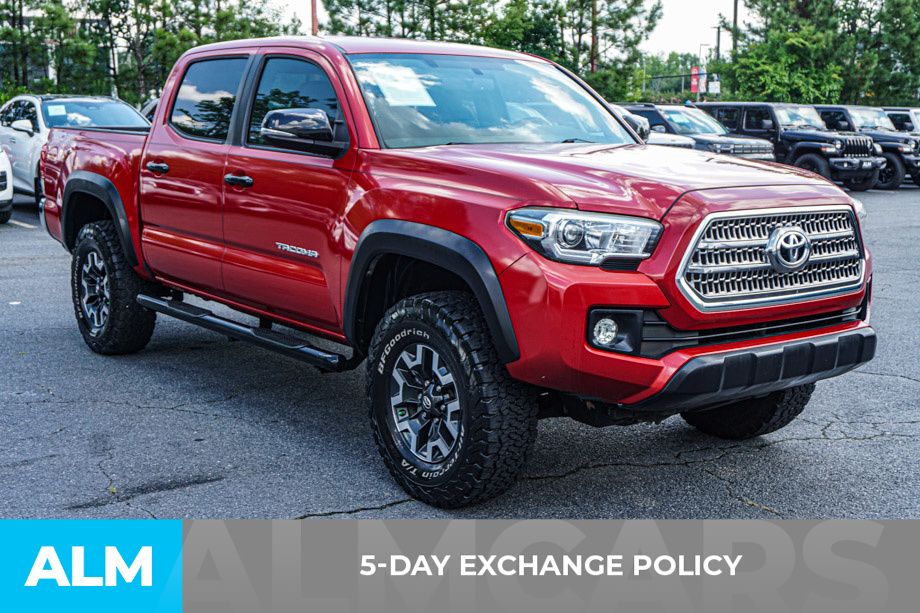 Used 2017 Red Toyota TRD Off-Road image 4