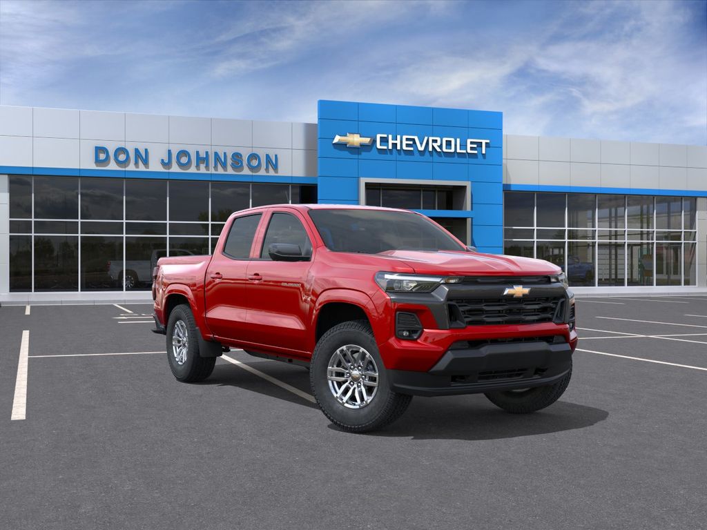 Radiant Red Tintcoat 2026 Chevrolet Colorado Pickup Truck Four-Wheel Drive 8-Speed Automatic
