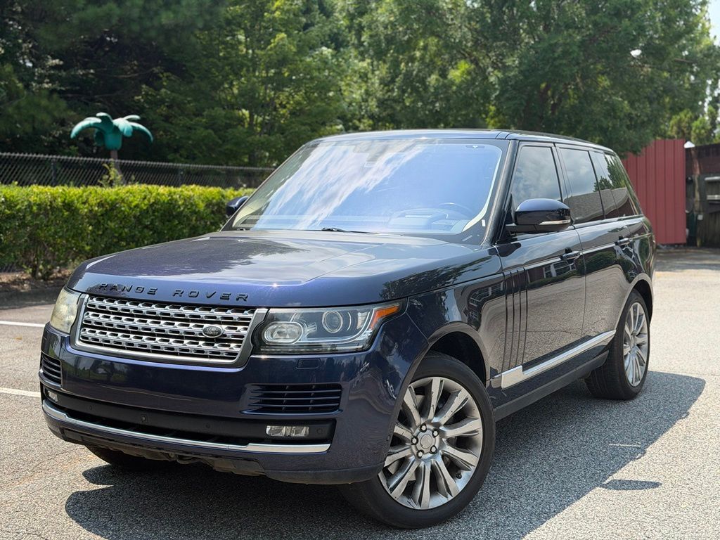 Loire Blue 2016 Land Rover Range Rover SUV / Crossover All-Wheel Drive 8-Speed Automatic