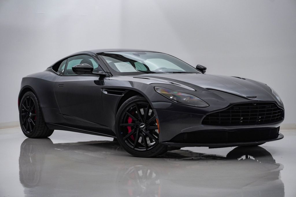 Xenon Gray 2021 Aston Martin DB11 Coupe Rear-Wheel Drive 8-Speed Automatic