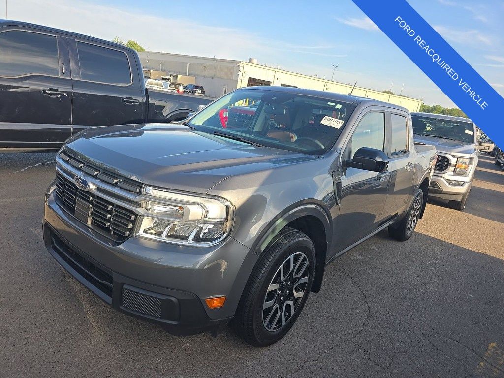 Gray Metallic 2024 Ford Maverick Pickup Truck Front-Wheel Drive Continuously Variable Transmission