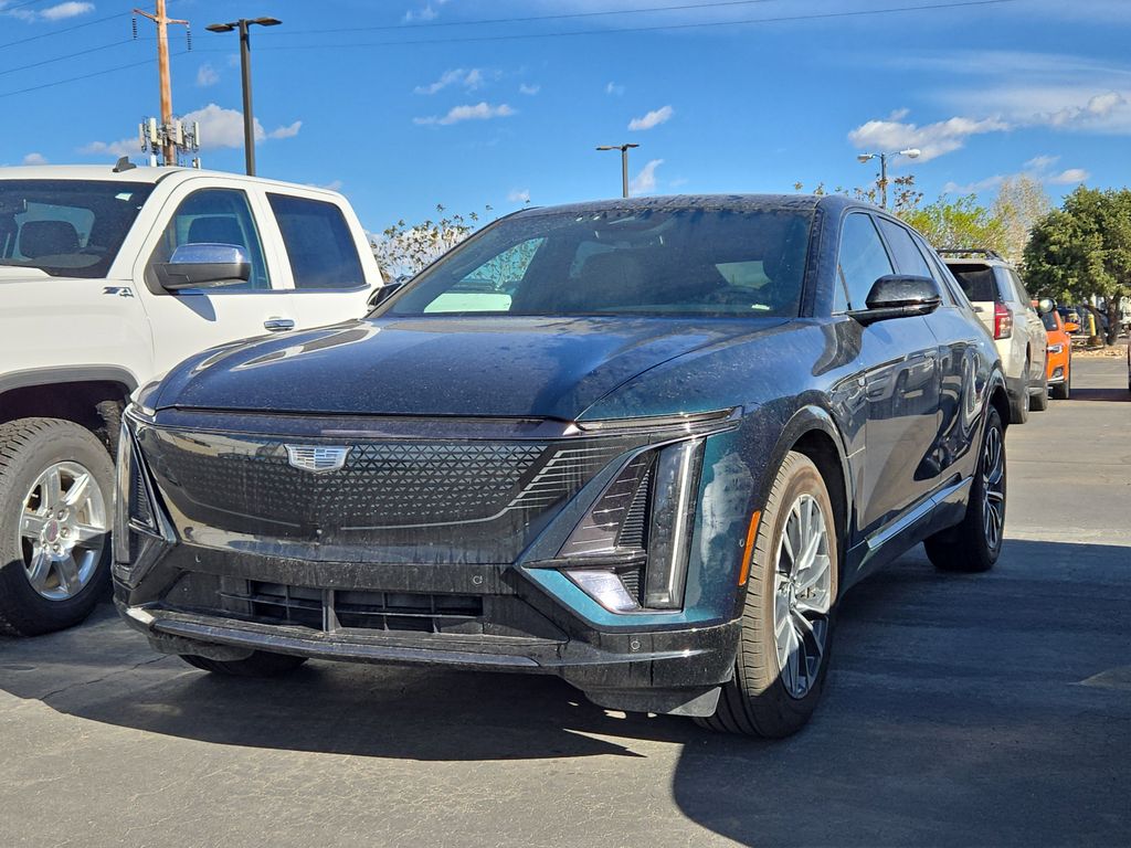 Emerald Lake Metallic 2024 Cadillac LYRIQ Sport 1 AWD SUV / Crossover All-Wheel Drive 1-Speed Automatic