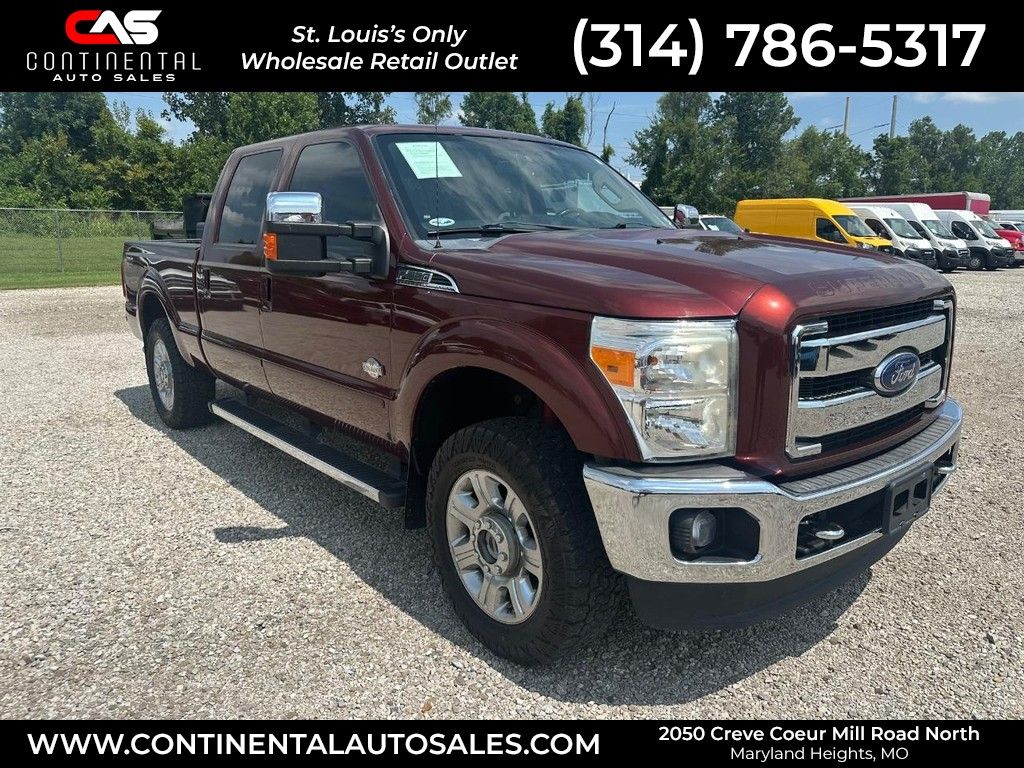 Bronze 2015 Ford F-250 Super Duty Pickup Truck Four-Wheel Drive 6-Speed Automatic