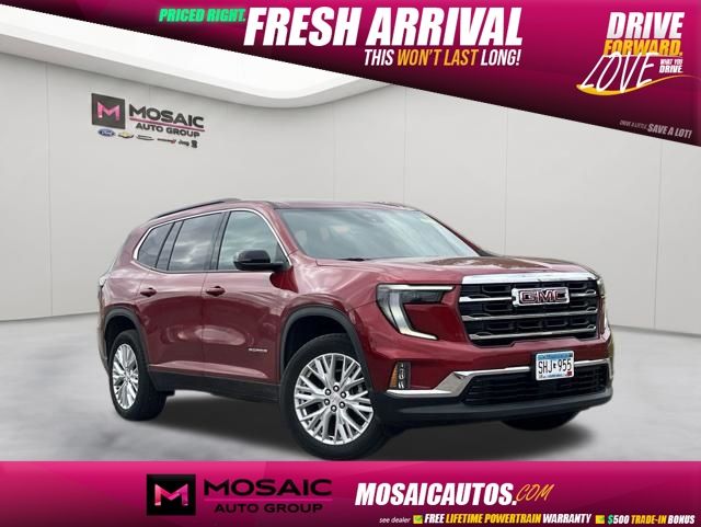Volcanic Red Tintcoat 2025 GMC Acadia Elevation AWD SUV / Crossover Four-Wheel Drive 8-Speed Automatic