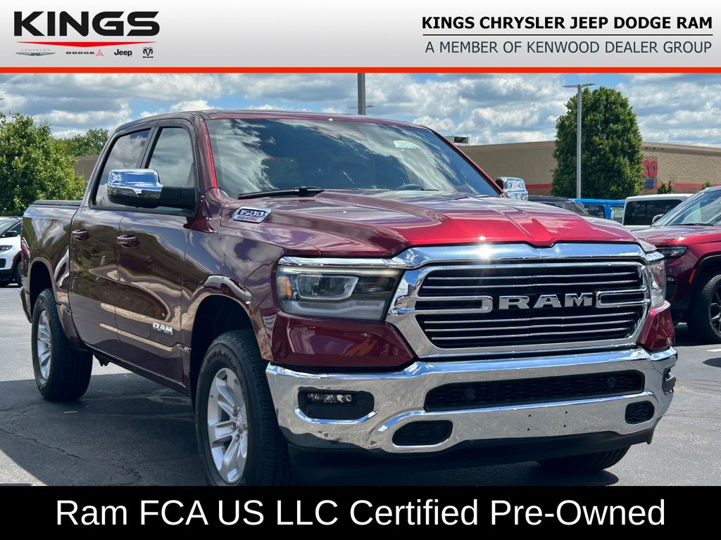 Delmonico Red Pearlcoat 2023 RAM 1500 Pickup Truck Four-Wheel Drive 8-Speed Automatic