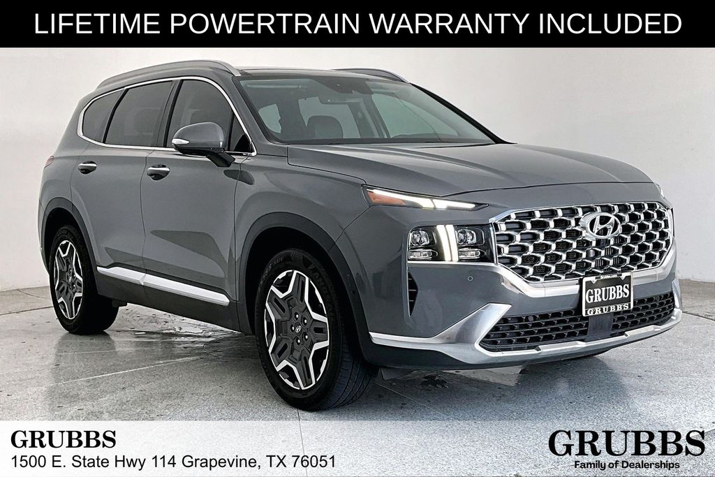 Hampton Gray 2022 Hyundai Santa Fe SUV / Crossover Front-Wheel Drive Automatic
