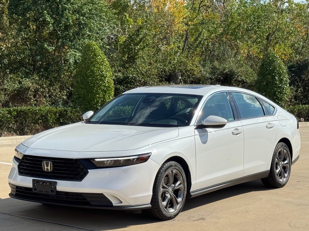 2023 Honda Accord EX White at Mac Haik CDJR North Houston