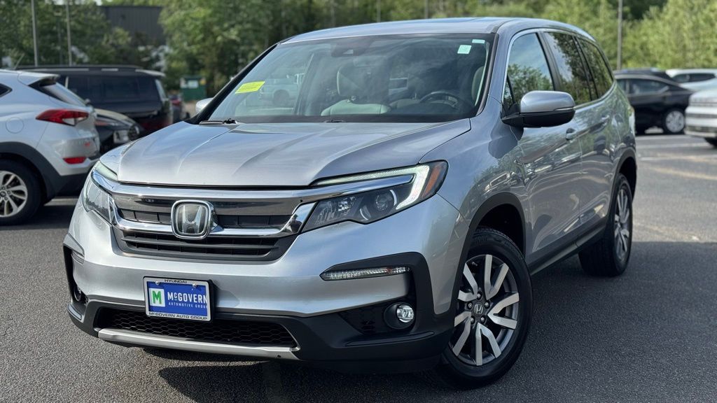 Gray 2019 Honda Pilot EX-L AWD SUV / Crossover All-Wheel Drive 6-Speed Automatic