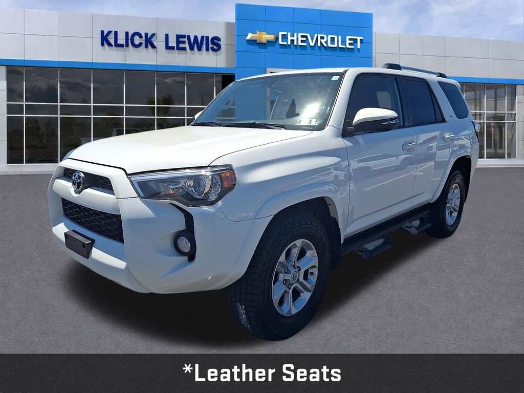 2019 Toyota 4Runner SR5 Premium White at Carlisle Cadillac Buick GMC