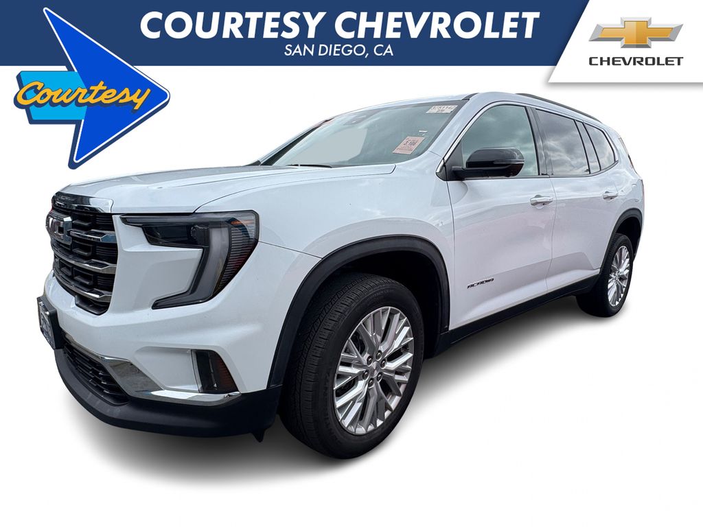 Summit White 2024 GMC Acadia Elevation FWD SUV / Crossover Front-Wheel Drive 8-Speed Automatic