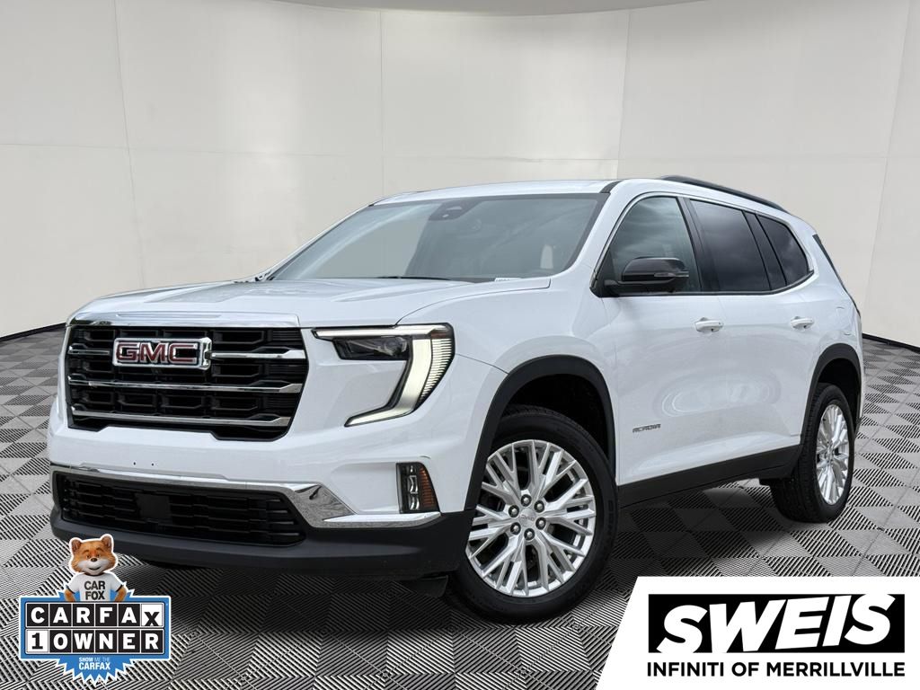 Summit White 2024 GMC Acadia Elevation AWD SUV / Crossover Four-Wheel Drive 8-Speed Automatic