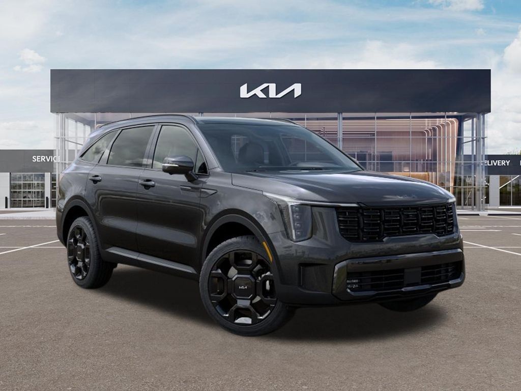 2026 Kia Sorento Hybrid X-LINE SX-PRESTIGE AWD Gray at Community Kia