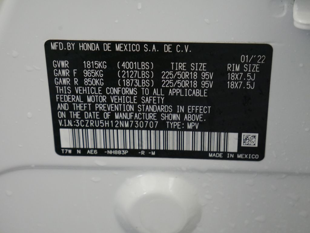 2022 Honda HR-V Sport 30