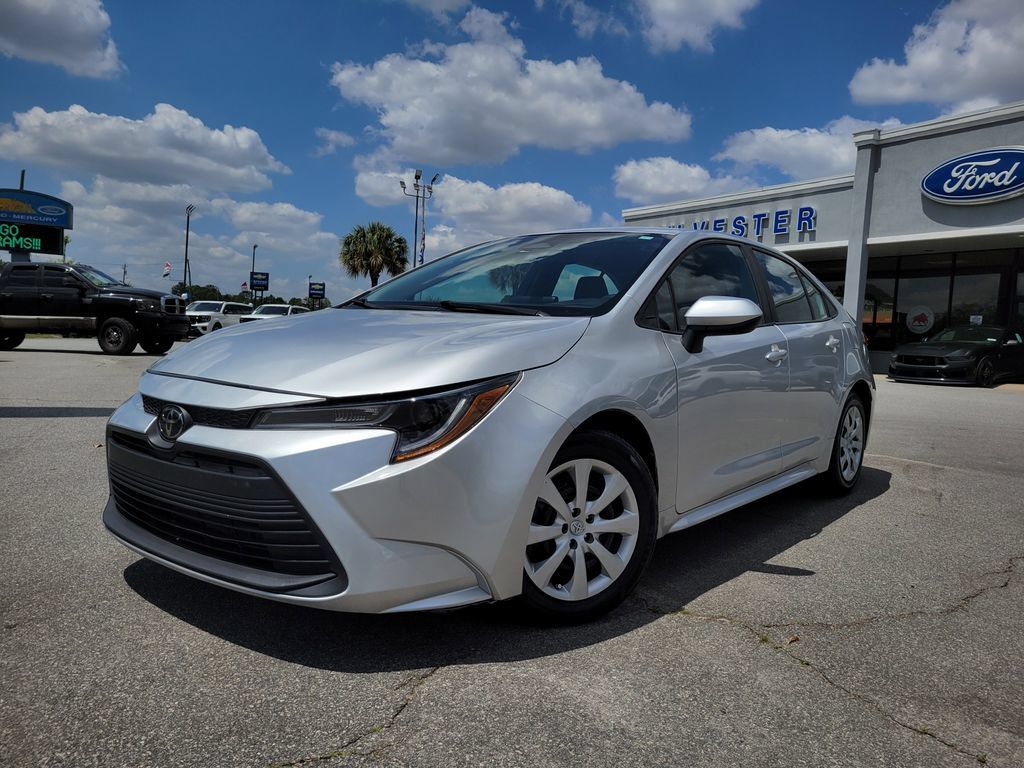 Classic Silver Metallic 2024 Toyota Corolla Sedan Front-Wheel Drive Continuously Variable Transmission