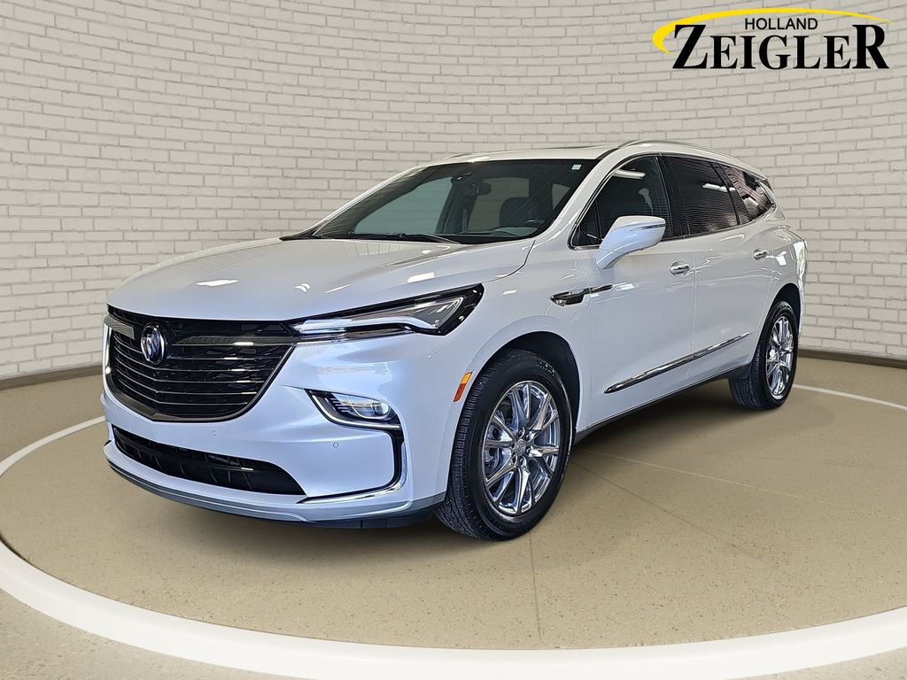 White Frost Tricoat 2022 Buick Enclave SUV / Crossover Four-Wheel Drive 9-Speed Automatic